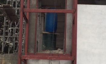 Thang máy khung thép cho nhà cải tạo không cần xây bê tông